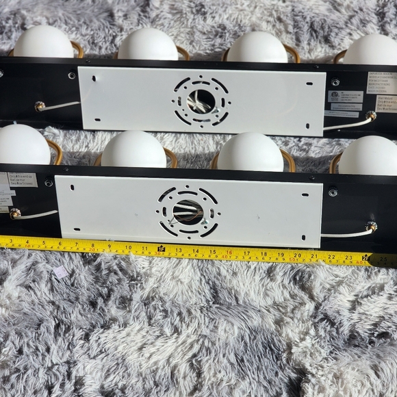 All Modern Bertram dimmable vanity light fixture set of 2 - Picture 4 of 6